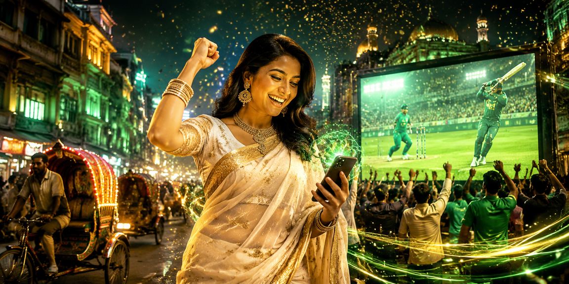 ঢাকায় ক্রিকেট বেটিং অডস দেখছেন একজন ব্যবহারকারী